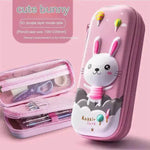 Three-dimensional Pencil Case Primary School Kindergarten Cartoon Large Capacity Pencil Case Pencil Box - EX-STOCK Canada