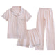 Three-piece Cotton Gauze Pajamas For Women - EX-STOCK Canada