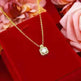 Three-piece Fashion Micro Inlaid Zircon Suit Women Necklace Earring Ring - EX-STOCK CANADA