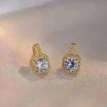 Three-piece Fashion Micro Inlaid Zircon Suit Women Necklace Earring Ring - EX-STOCK CANADA