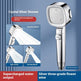 Three-speed Filter Supercharged Square Shower Head Handheld Nozzle EX-STOCK Canada 