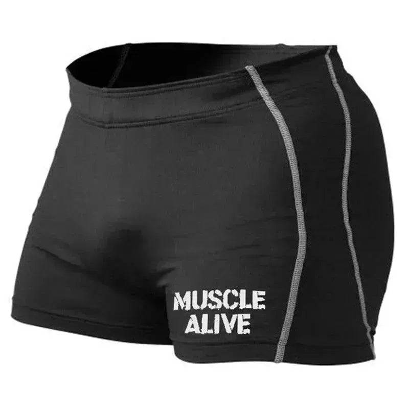 Shorts de sport moulants pour hommes Musculation - EX-STOCK Canada