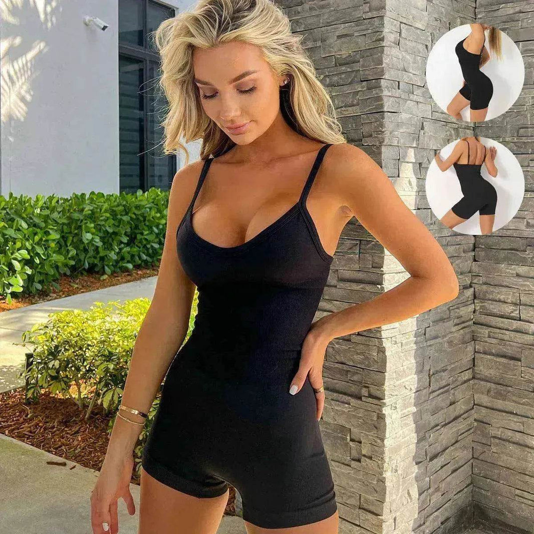 Tight Romper Women Fashion Fitness Sportwear - EX-STOCK Canada