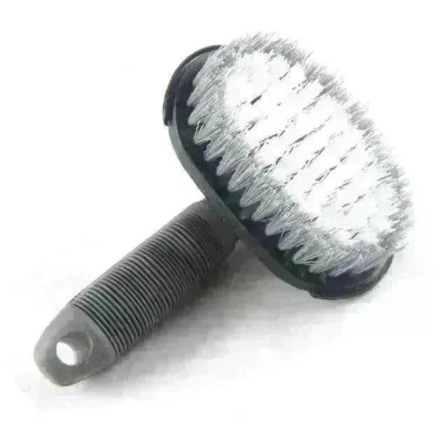 Tire PVC Brush With Soft Handle Steel Rim Wheel Hub Brush - EX-STOCK CANADA