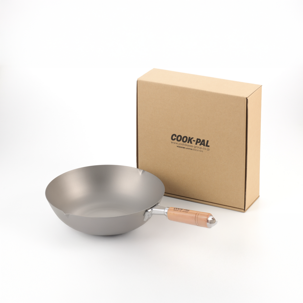 Yoshikawa Cook-Pal Titanium Wok 36cm 