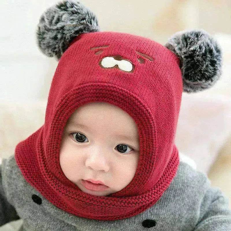 Toddler Boys And Girls Baby Woolen Hats Thickened To Keep Warm - EX-STOCK Canada