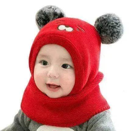 Toddler Boys And Girls Baby Woolen Hats Thickened To Keep Warm - EX-STOCK Canada