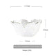 Traditional Japanese Style Hammer Pattern Petal Glass Bowl Set - EX-STOCK CANADA