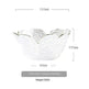 Traditional Japanese Style Hammer Pattern Petal Glass Bowl Set - EX-STOCK CANADA