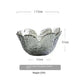 Traditional Japanese Style Hammer Pattern Petal Glass Bowl Set - EX-STOCK CANADA