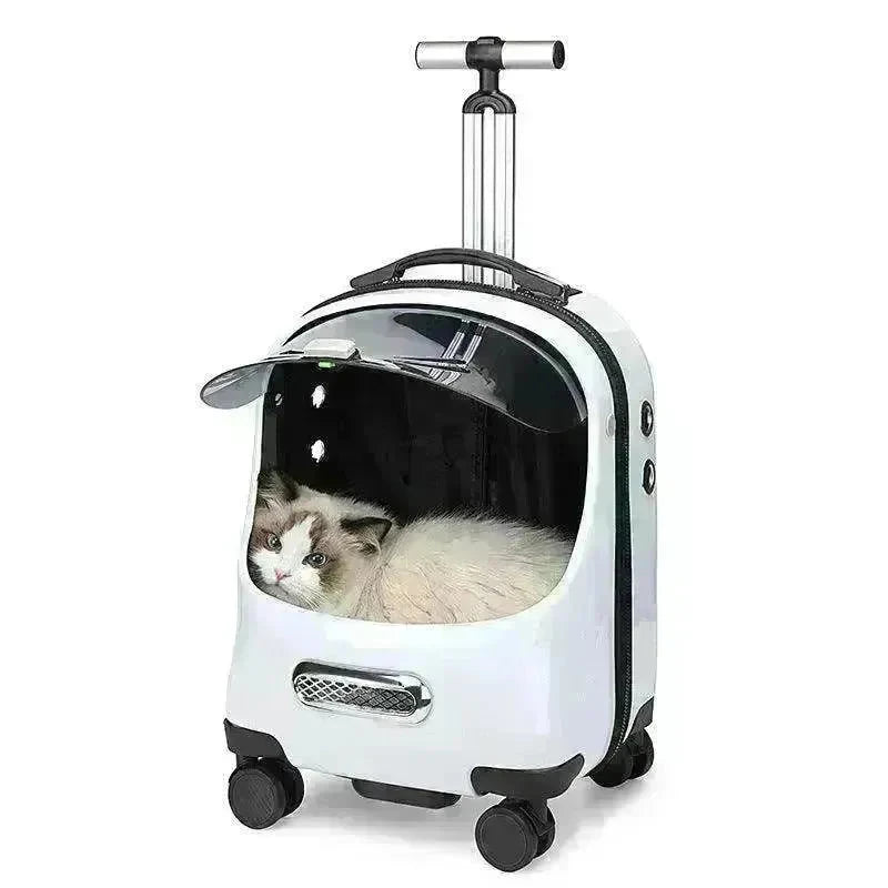 Transparent Breathable Portable Bag Expandable Trolley Backpack - EX-STOCK CANADA