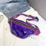 Transparent PVC Zipper Female Ladie Girls Waist Banana Bags Waistband Woman - EX-STOCK Canada