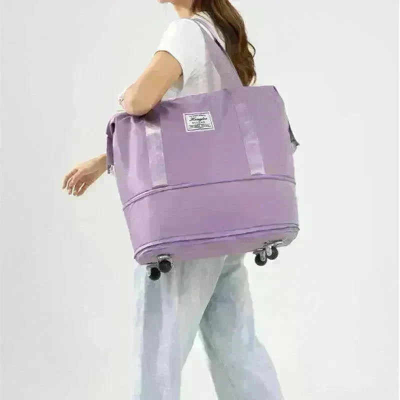 Travel Bag: Double-Layer Dry/Wet Separation - EX-STOCK CANADA