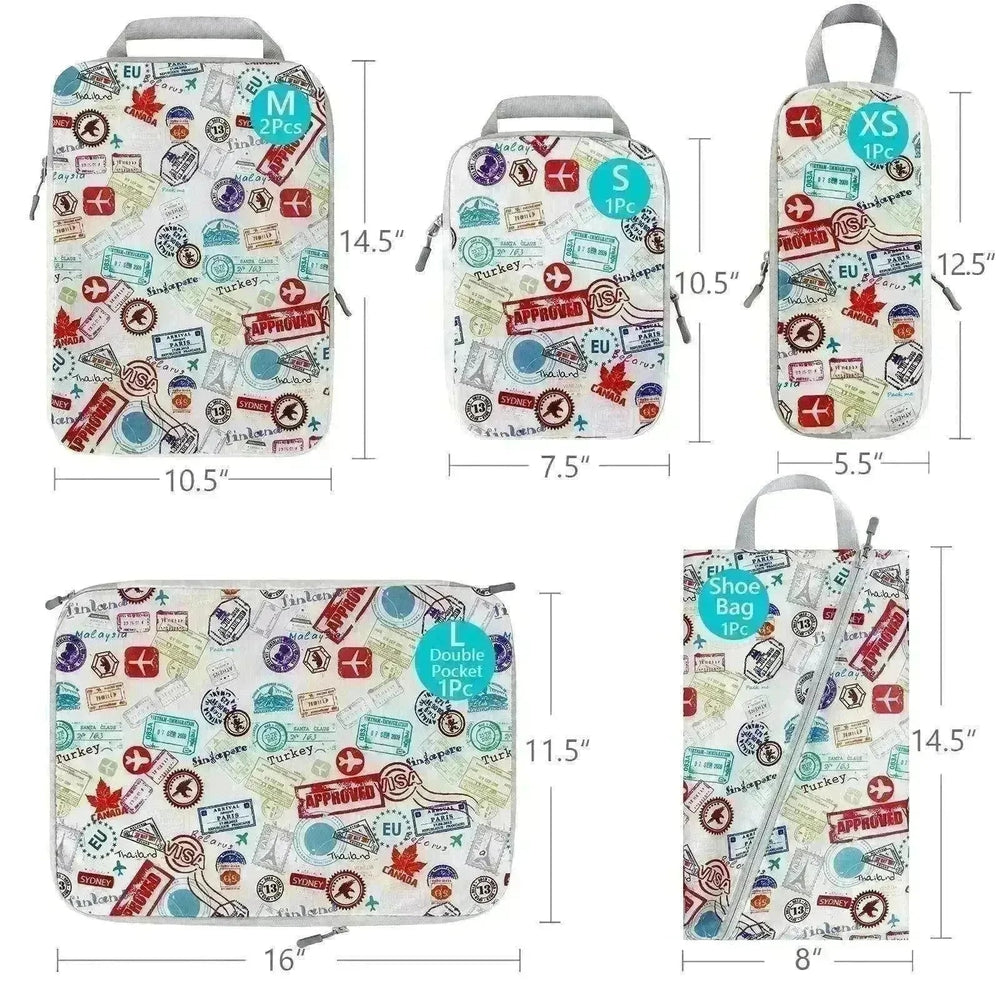 Travel Compression Storage Bag Four-piece Set - EX-STOCK CANADA