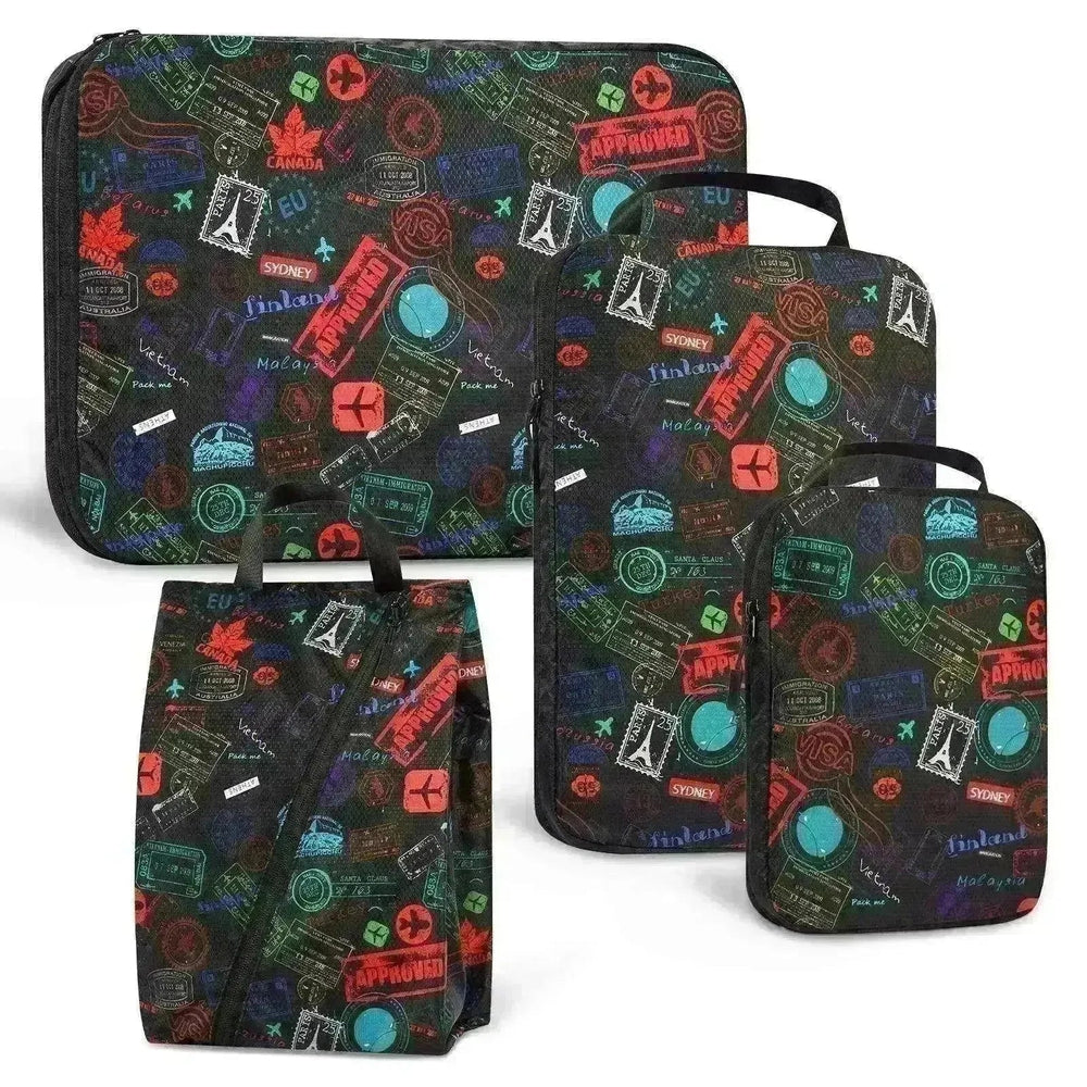 Travel Compression Storage Bag Four-piece Set - EX-STOCK CANADA