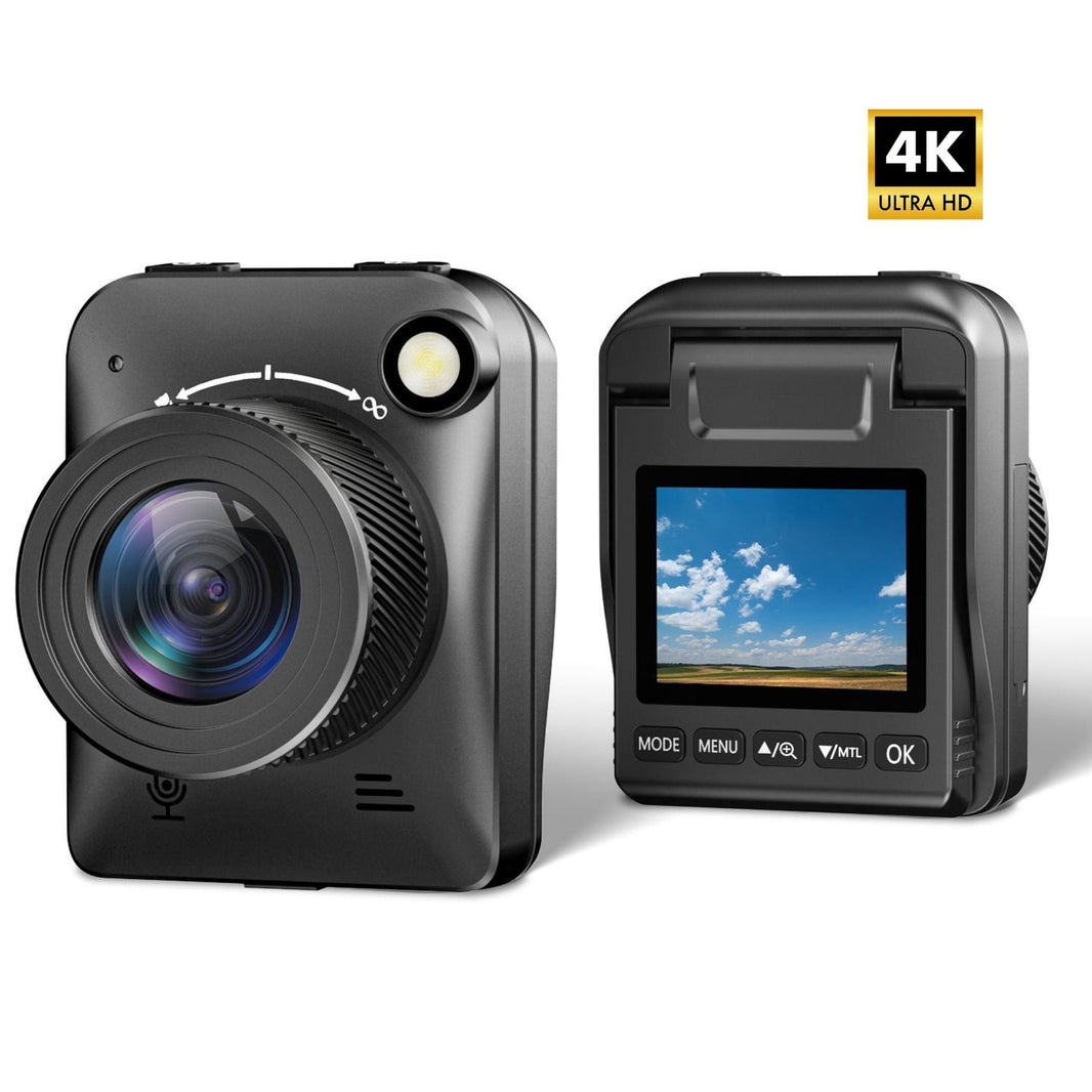 TUTT 4K Time Lapse Camera - 32MP Professional Construction & Vlogging Action Camera T7