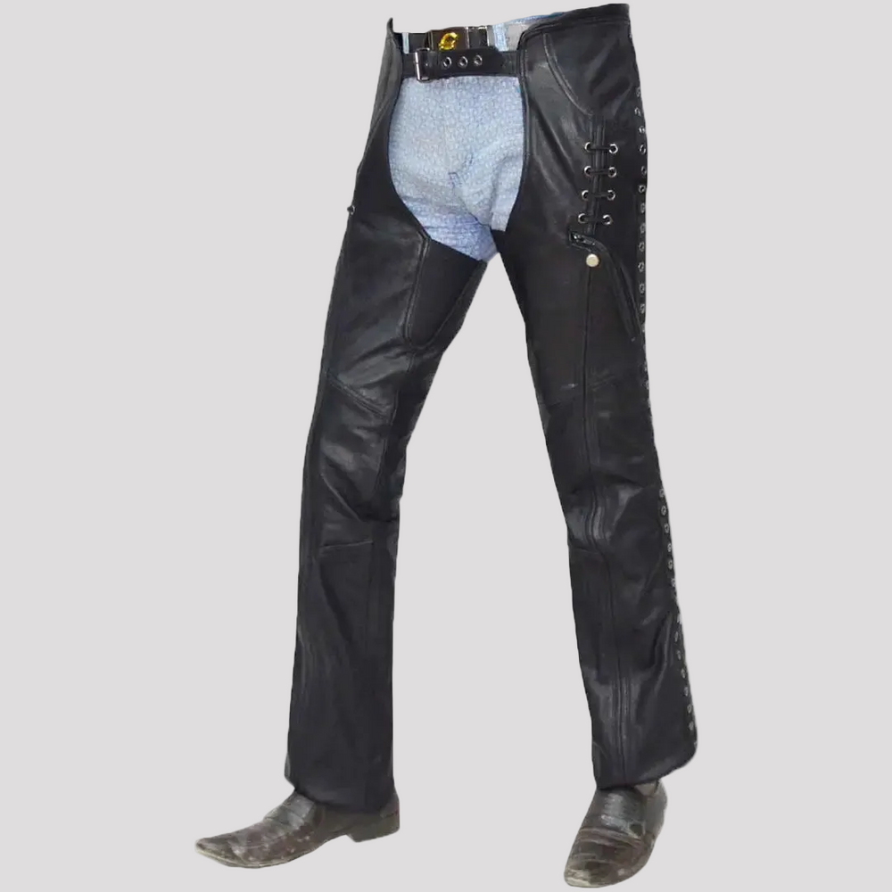 Unik International Women's Eyelet Laced Chaps 