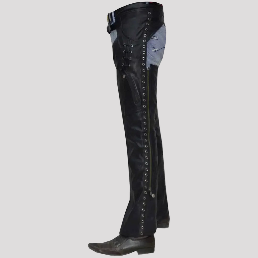 Chaps à œillets et lacets pour femmes Unik International 