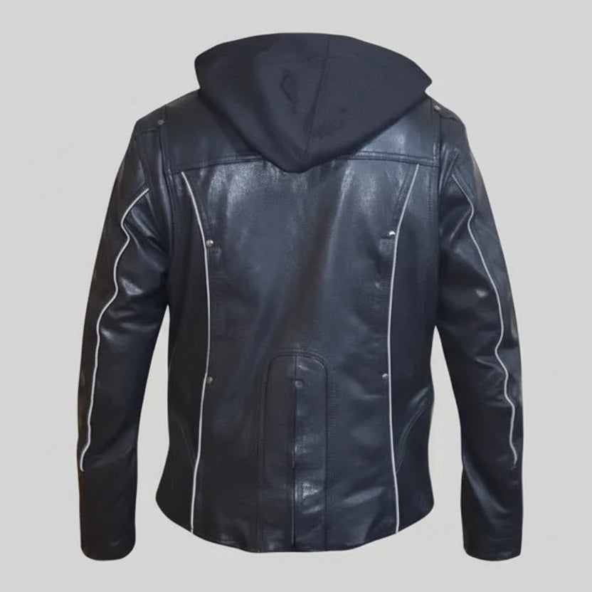 Unik International Women's Hoodie Motorcycle Jacket 