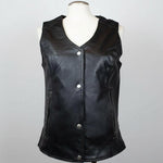 Unik International Women's Studded Fringe Vest 