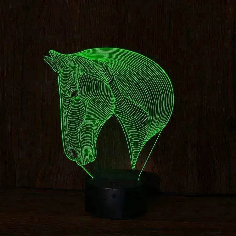 Unique Design of Horse's head LED night lights - EX-STOCK Canada