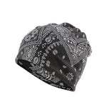 Unisex Autumn Windproof Earmuff Head Cashew Flower Print Pile Hood Hat - EX-STOCK Canada