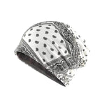 Unisex Autumn Windproof Earmuff Head Cashew Flower Print Pile Hood Hat - EX-STOCK Canada