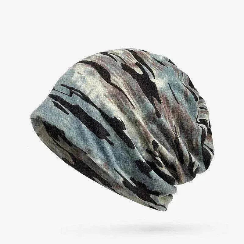 Unisex Camouflage Beanies Flexible Turban Ring Scarf Hedging Hats - EX-STOCK Canada