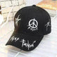 Unisex Casual Black And White Patchwork Hip Hop Fashion Hat - EX-STOCK Canada