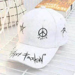 Unisex Casual Black And White Patchwork Hip Hop Fashion Hat - EX-STOCK Canada