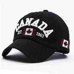 Unisex Embroidery Duck Tongue Canada Hat - EX-STOCK Canada