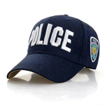 Unisex Spring And Summer Adjustable Letters Police Cap - EX-STOCK Canada