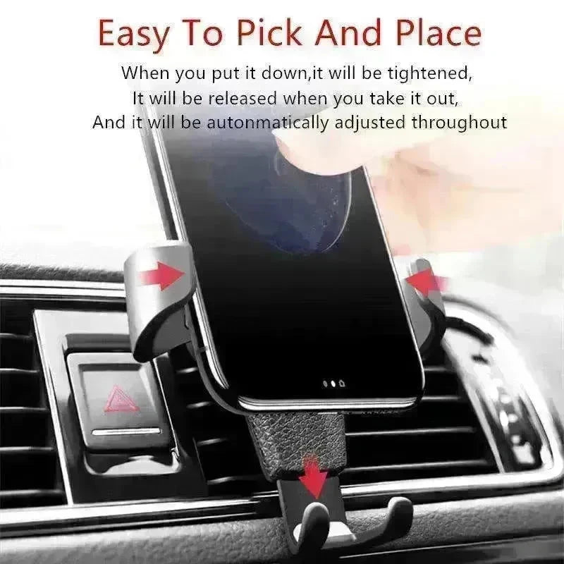 Universal Car Air Vent Mount Stand - No Magnetic Hold - EX-STOCK CANADA