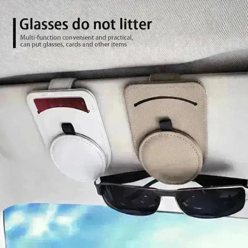 Universal Car Glasses Holder Sun Visor Eyeglasses Clip - EX-STOCK CANADA