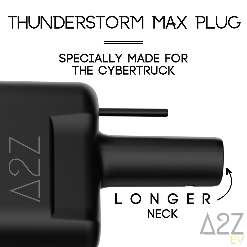 Chargeur CCS1 pour Cybertruck | DC | Certifié UL2252/CSA-C22.2 | Le Thunderstorm Max Plug 