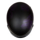 Casco semicerrado VOSS 707FRP morado con diseño de cachemira y viseraEX-STOCK Canada 