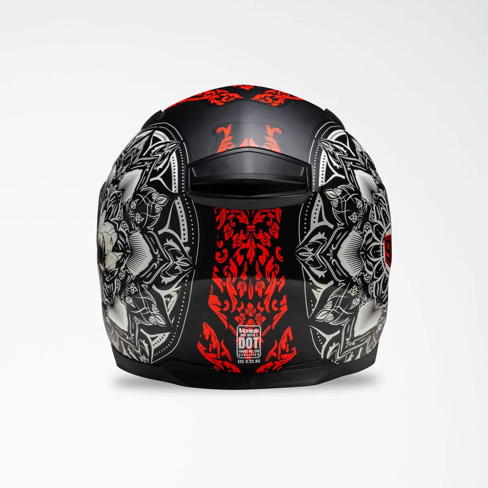 Casque VOSS 988 Moto-1 MandalaEX-STOCK Canada 