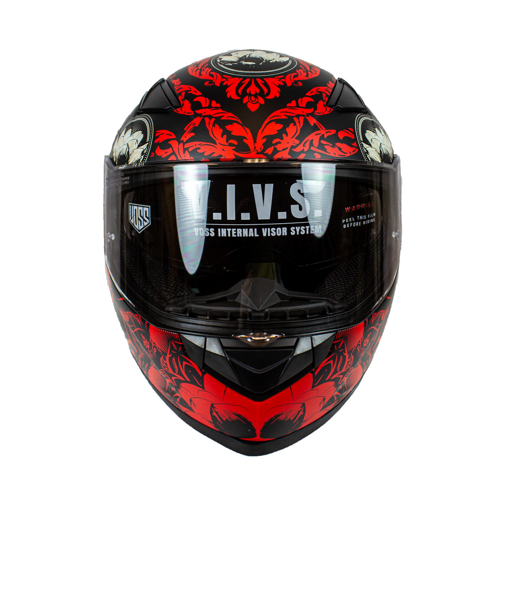 Casque VOSS 988 Moto-1 MandalaEX-STOCK Canada 