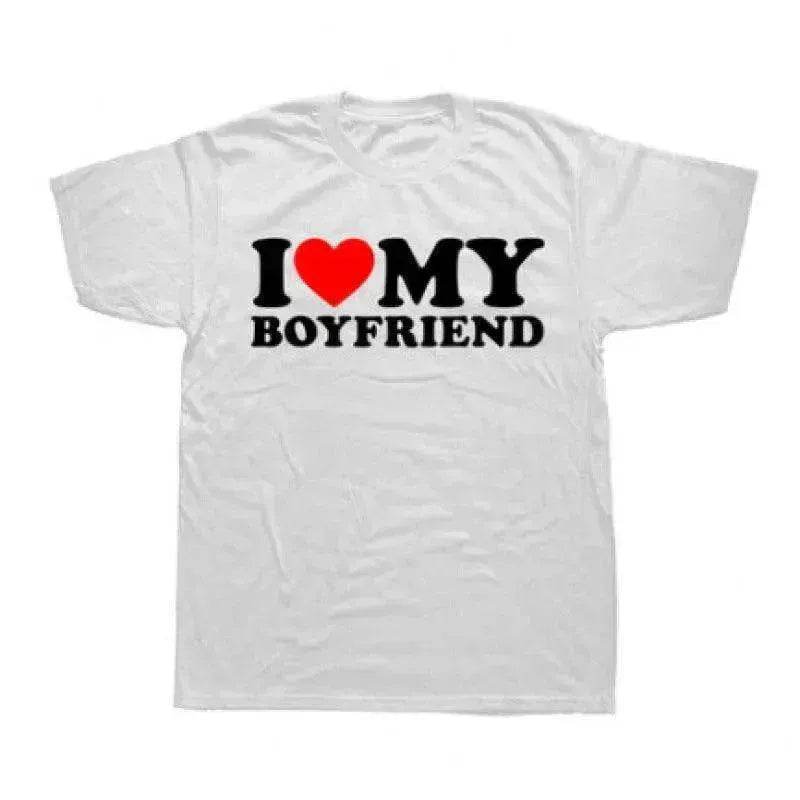 Valentine's Day I Love My Girlfriend Men's T-shirt - EX-STOCK Canada