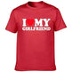 Valentine's Day I Love My Girlfriend Men's T-shirt - EX-STOCK Canada