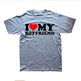 Valentine's Day I Love My Girlfriend Men's T-shirt - EX-STOCK Canada