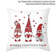 Valentine's Day Red Cartoon Letter Series Peach Skin Sofa Pillowcase - EX-STOCK Canada