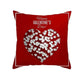 Valentine's Day Red Heart Linen Pillowcase - EX-STOCK Canada