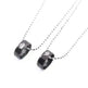 Valentine's Day Simple Crown Her King His Queen Couple Ring Pendant Necklace - EX-STOCK CANADA