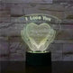 Valentines Day Gift Hands Holding Love 3D Night Light - EX-STOCK CANADA