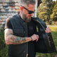 Open Road Men's Leather Club Vest 