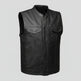 Open Road Men's Leather Club Vest 