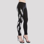Vocal Women's Feather Print Leggings 