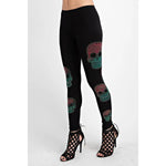 Leggings de Calavera de Azúcar para Mujer VocalEX-STOCK Canada 