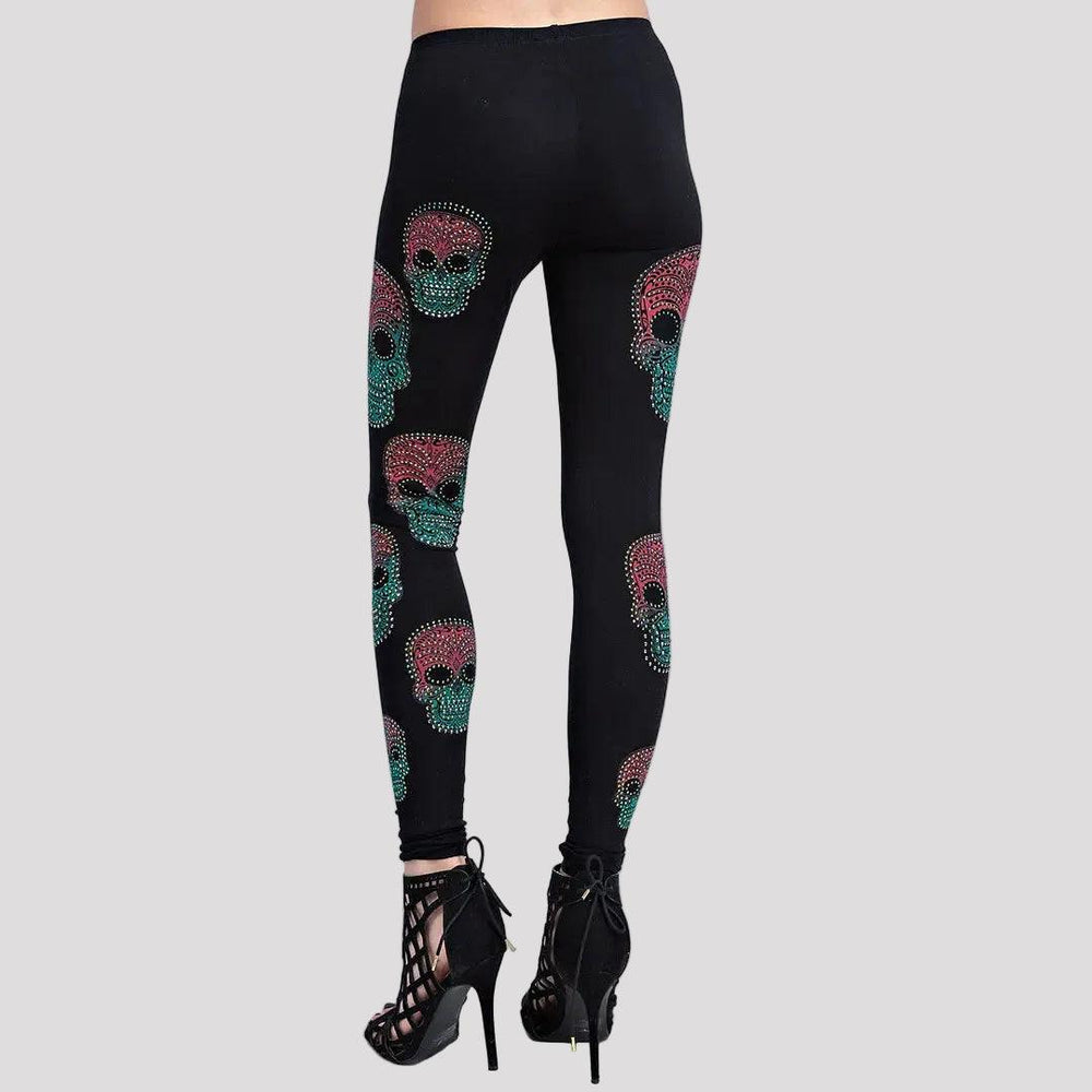 Leggings Crâne de Sucre pour Femmes Vocal 
